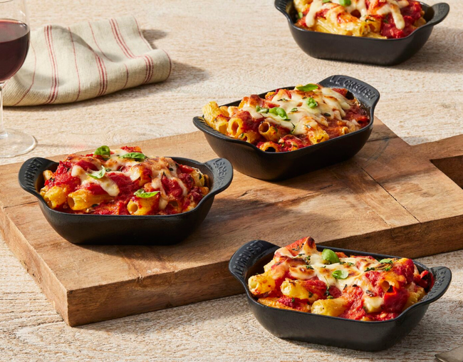 Set com 4 Assadeiras Retangulares Gourmand 13cm, view 1